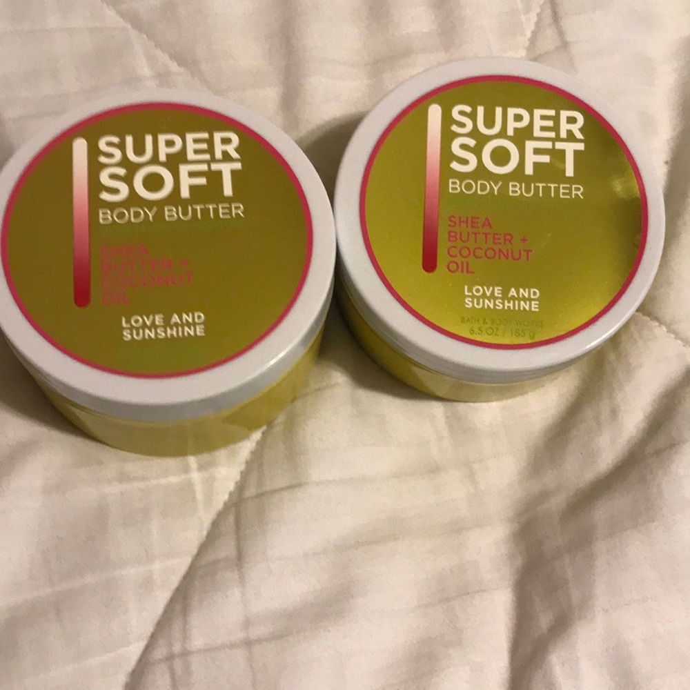 Bath and Body Works super soft body butter